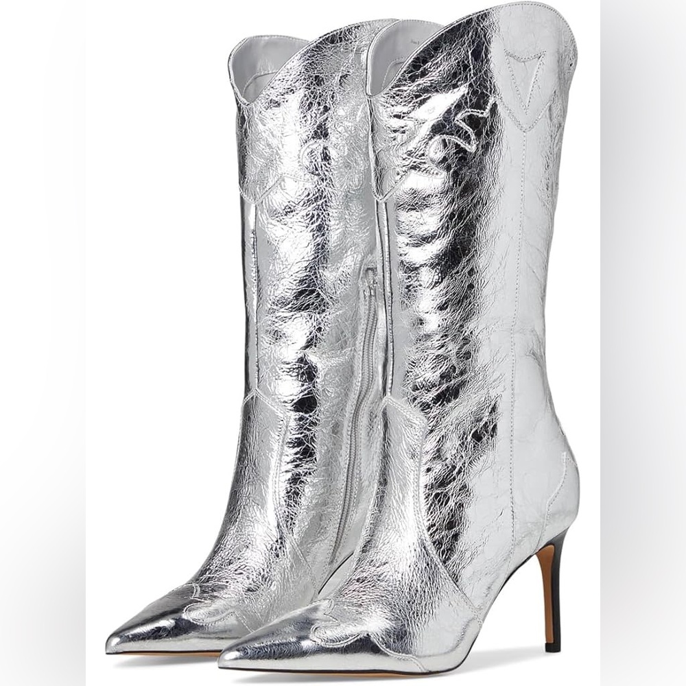 Dolce Vita Kasedy Silver Boot size 8.5